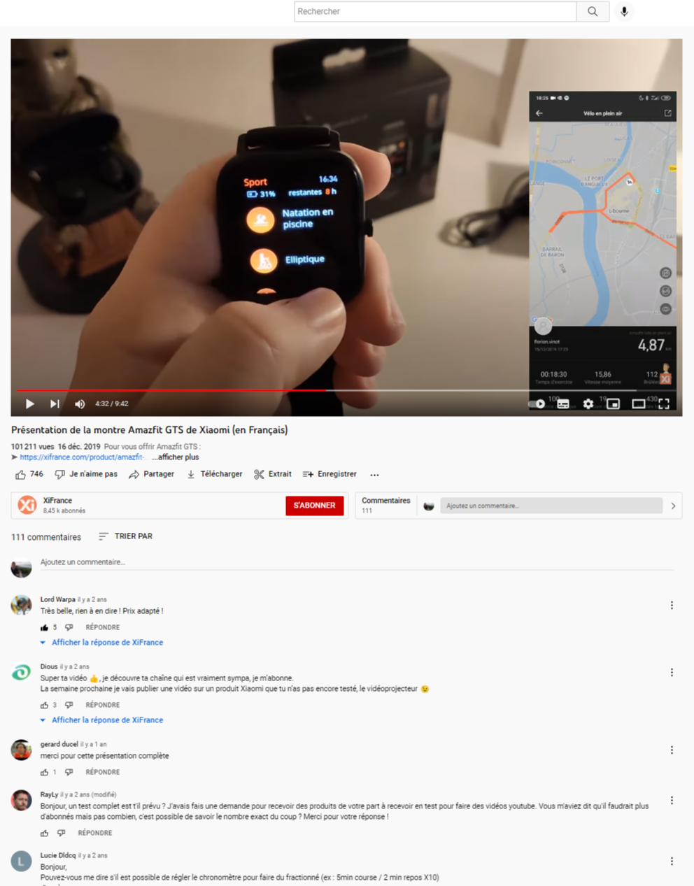 review youtube Xifrance 